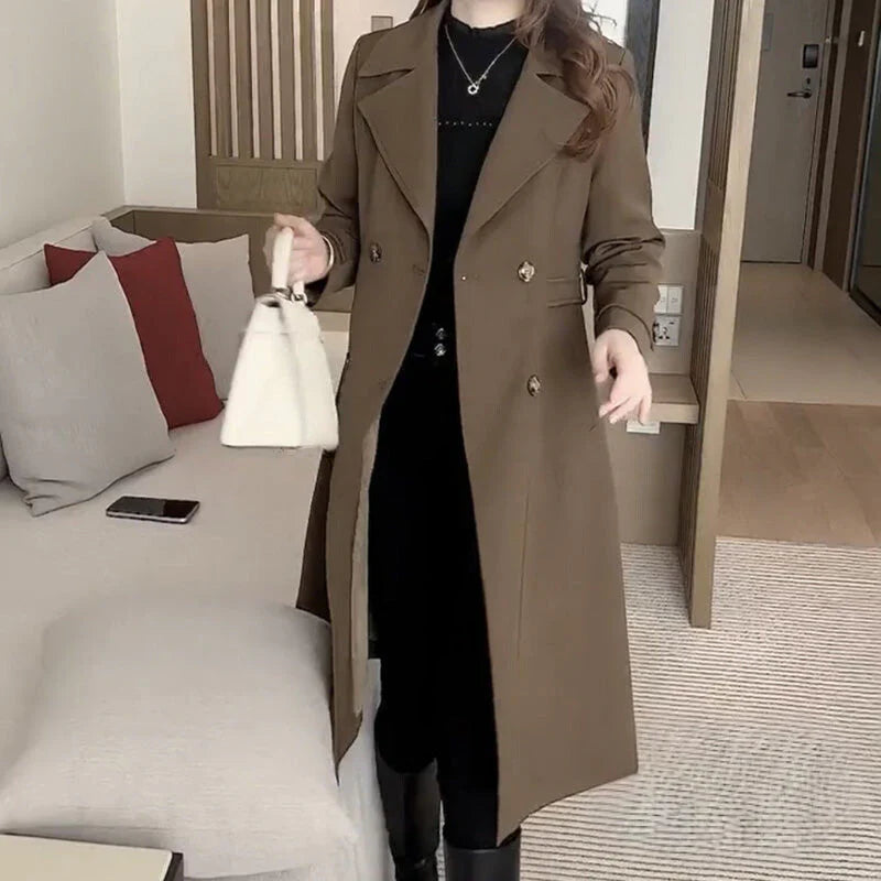 Classic Double-Breasted Trench