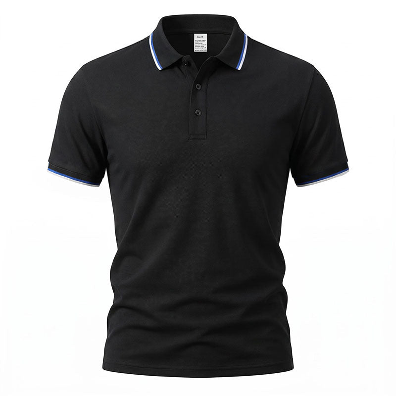 Men's Luxury Short-Sleeve Casual Polo